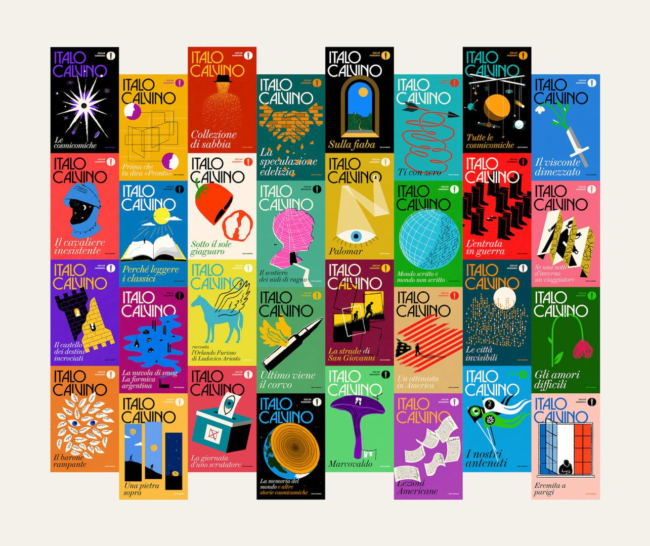Calvino book covers