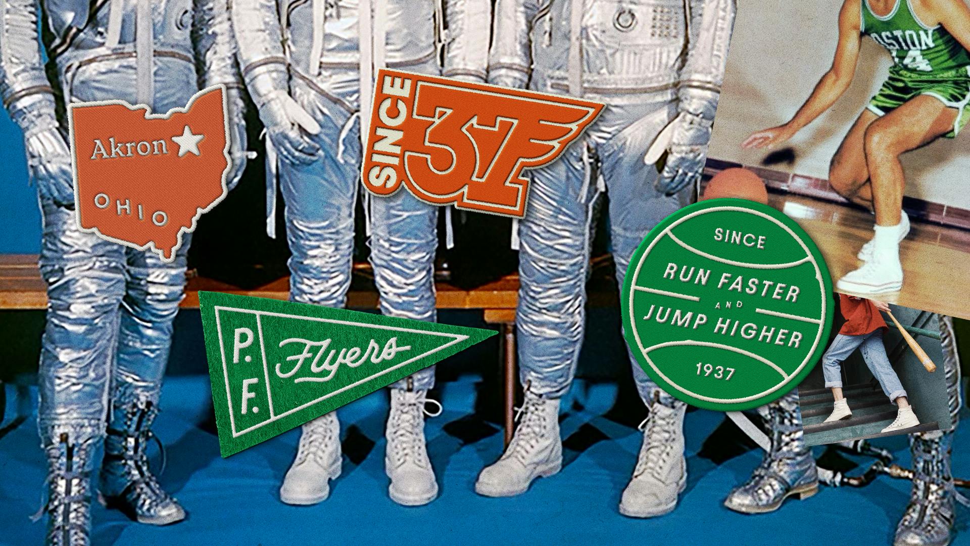 PF Flyers rebrand by Bokeh