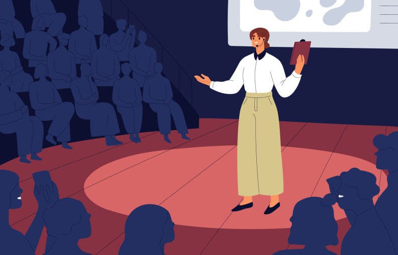 Shutterstock public speaking